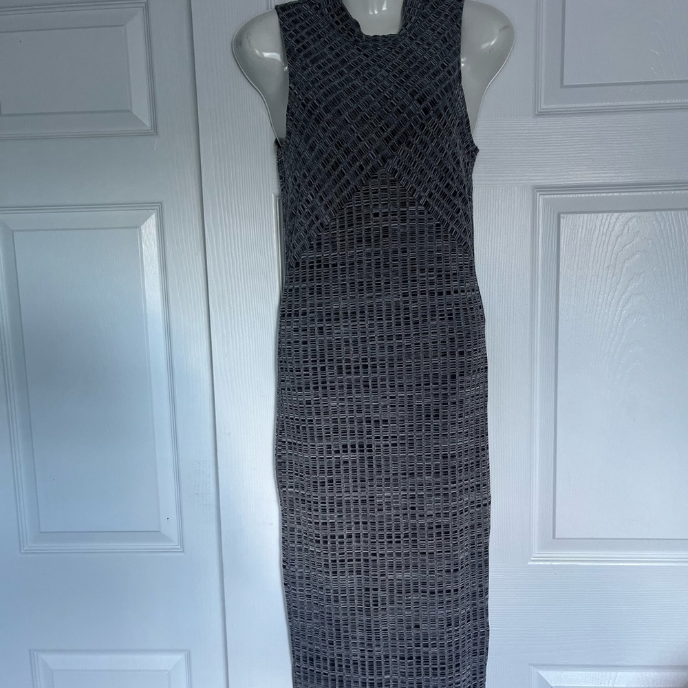 Iris animal print Dress high neck